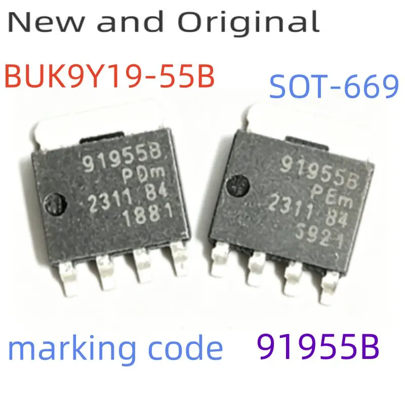 Buk9Y19-55B Sot-669 55V 46A N-Channel Trenchmos Logic Level Fet Marking Code 91955B
Buk9Y19-55B Sot-669 55V 46A N-Channel Trenchmos Logic Level Fet Marking Code 91955B