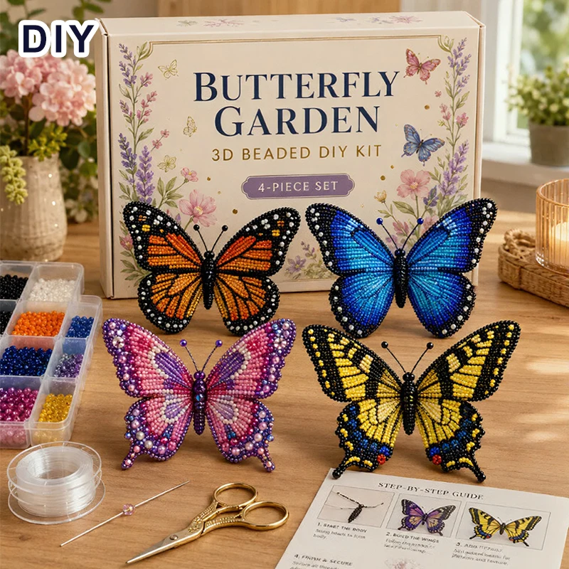 Handmade Diy Animal Beading Kit For Adults Handmade Tiny 3d Beaded Animal Craft Kit, Cute Bead Set Gift For Kids(material Bag)
Handmade Diy Animal Beading Kit For Adults Handmade Tiny 3d Beaded Animal Craft Kit, Cute Bead Set Gift For Kids(material Bag)
