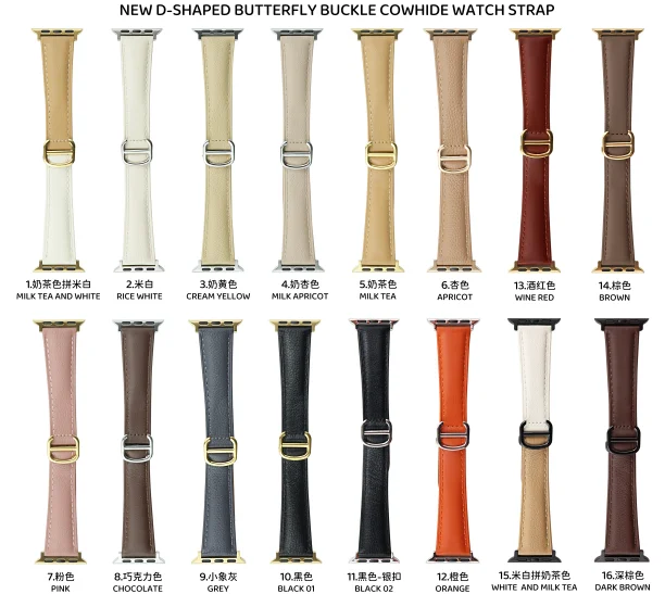 Leather watch band strap DIY watch buckle For Apple iwatch band 40/44mm 45mm 89 Ultra2 49mm watch 11/10 46mm girl lady women
Leather watch band strap DIY watch buckle For Apple iwatch band 40/44mm 45mm 89 Ultra2 49mm watch 11/10 46mm girl lady women