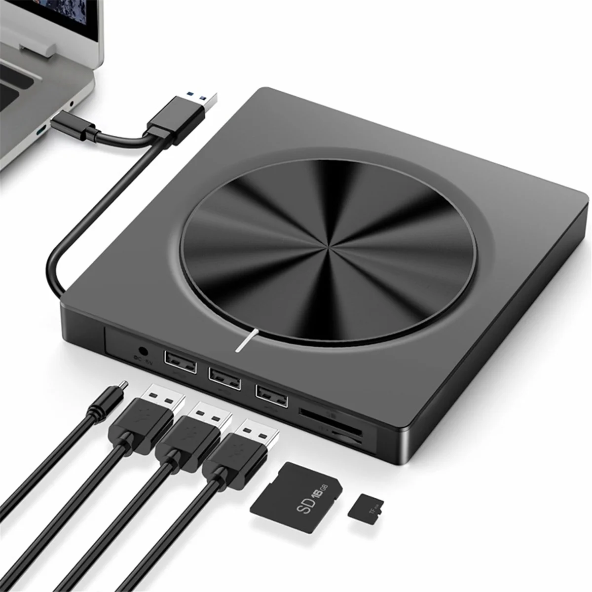 AD41-Eight in One Burner Portable External USB3.0/Type-C Dvd-Rw Disc Optical Drive Dvd-Rom Burner Multifunction DVD
AD41-Eight in One Burner Portable External USB3.0/Type-C Dvd-Rw Disc Optical Drive Dvd-Rom Burner Multifunction DVD
