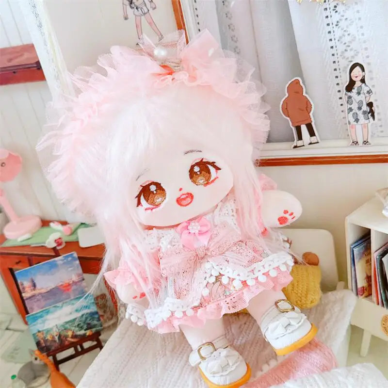 Kawaii Pink Hair Girls Plush Doll Cute Pink Lace Dress Suit 2Pcs DIY Clothes Accessory Anime Stuffed Cotton Fat Body Dolls Toys
Kawaii Pink Hair Girls Plush Doll Cute Pink Lace Dress Suit 2Pcs DIY Clothes Accessory Anime Stuffed Cotton Fat Body Dolls Toys