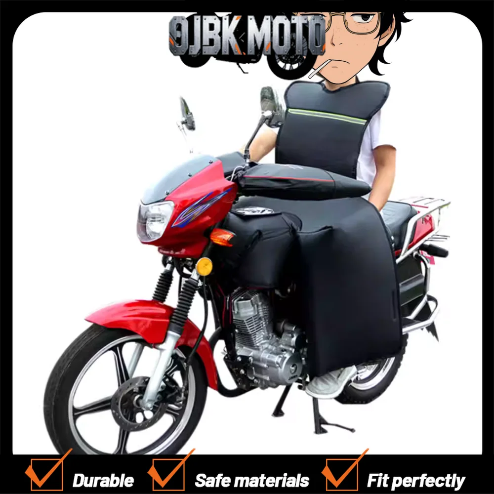 Motorcycle windshield cover, 125cc motorcycle windshield cover, PU waterproof leather knee pads, winter leg protectors
Motorcycle windshield cover, 125cc motorcycle windshield cover, PU waterproof leather knee pads, winter leg protectors