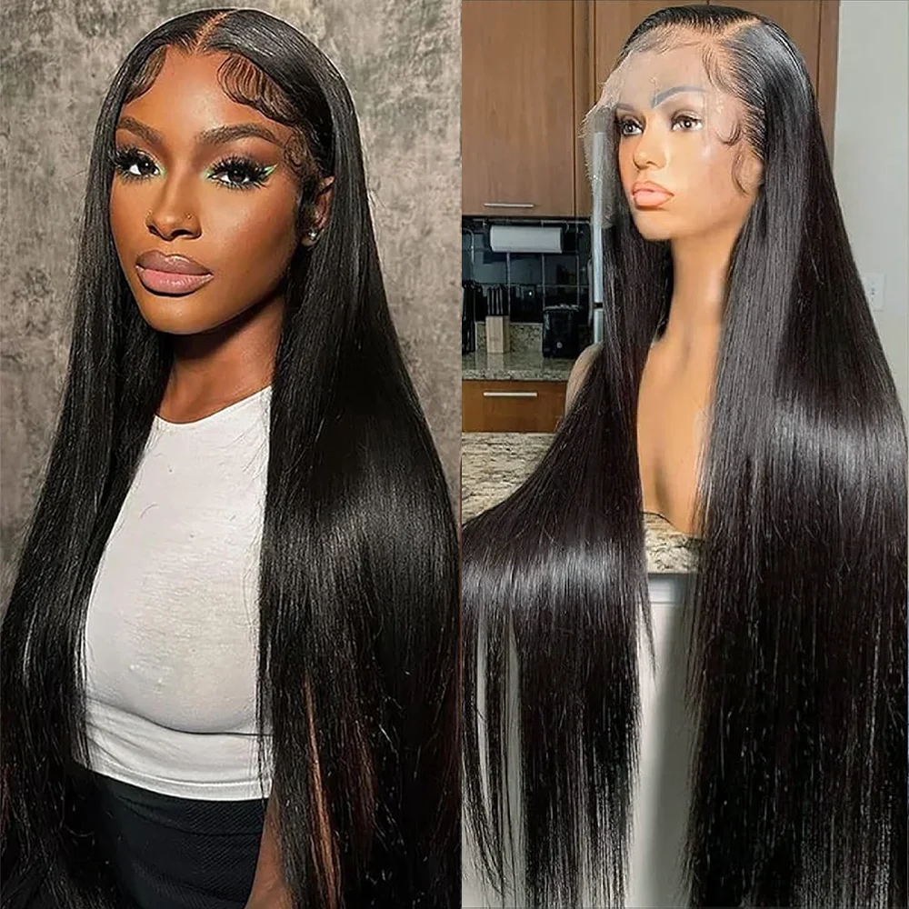 36 Inch Natural Straight Human Hair Lace Front Wigs 200 Density HD Lace Glueless Pre Plucked Human Hair Wigs for Black Women
36 Inch Natural Straight Human Hair Lace Front Wigs 200 Density HD Lace Glueless Pre Plucked Human Hair Wigs for Black Women