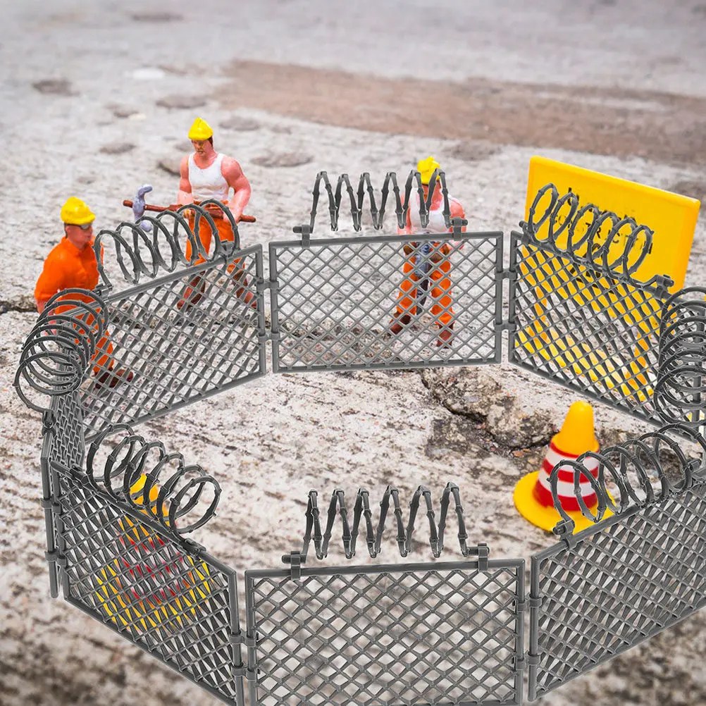 2Sets Plastic Miniature Farm Fence for DIY War Scenes Building Block Setup Safety Guardrail Small Animal Enclosure Barnyard Play
2Sets Plastic Miniature Farm Fence for DIY War Scenes Building Block Setup Safety Guardrail Small Animal Enclosure Barnyard Play