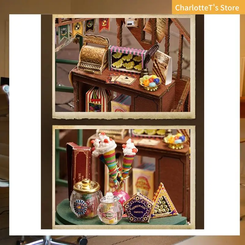 DIY 3D Puzzle Miniature Model Kits - Wooden Dollhouse- For Collectors,Magic Garden DIY Cabin
DIY 3D Puzzle Miniature Model Kits - Wooden Dollhouse- For Collectors,Magic Garden DIY Cabin