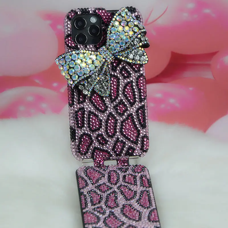 Water Diamond Leopard Pattern Butterfly Phone Case Compatible with iPhone 15 Pro Max 14 13 12 Pro 11 Flip Protection Back Cover
Water Diamond Leopard Pattern Butterfly Phone Case Compatible with iPhone 15 Pro Max 14 13 12 Pro 11 Flip Protection Back Cover