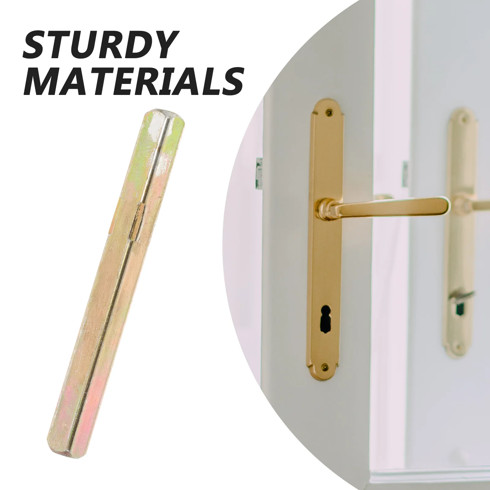 Door Handle Spindle Bar 85mm Straight Durable Iron Replacement Spindle Drive for Old Door Knob Replacement
Door Handle Spindle Bar 85mm Straight Durable Iron Replacement Spindle Drive for Old Door Knob Replacement