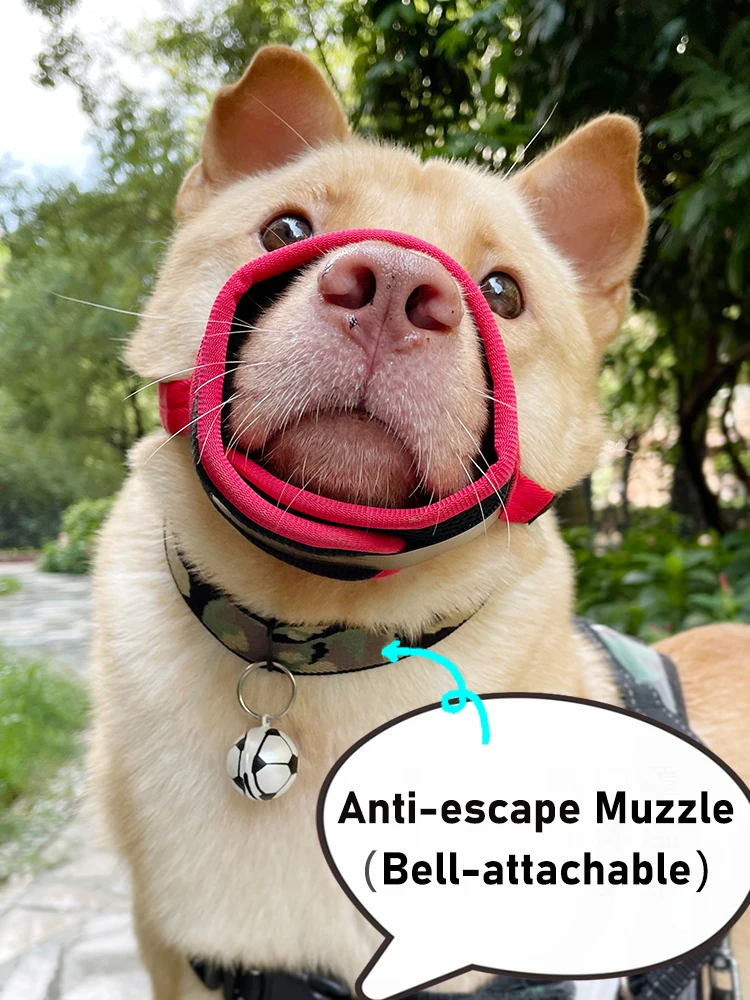 Dog Muzzle anti-biting prevent dog barking pet anti-lost small, medium, and large dogs dog walking pet bell anti-detach
Dog Muzzle anti-biting prevent dog barking pet anti-lost small, medium, and large dogs dog walking pet bell anti-detach