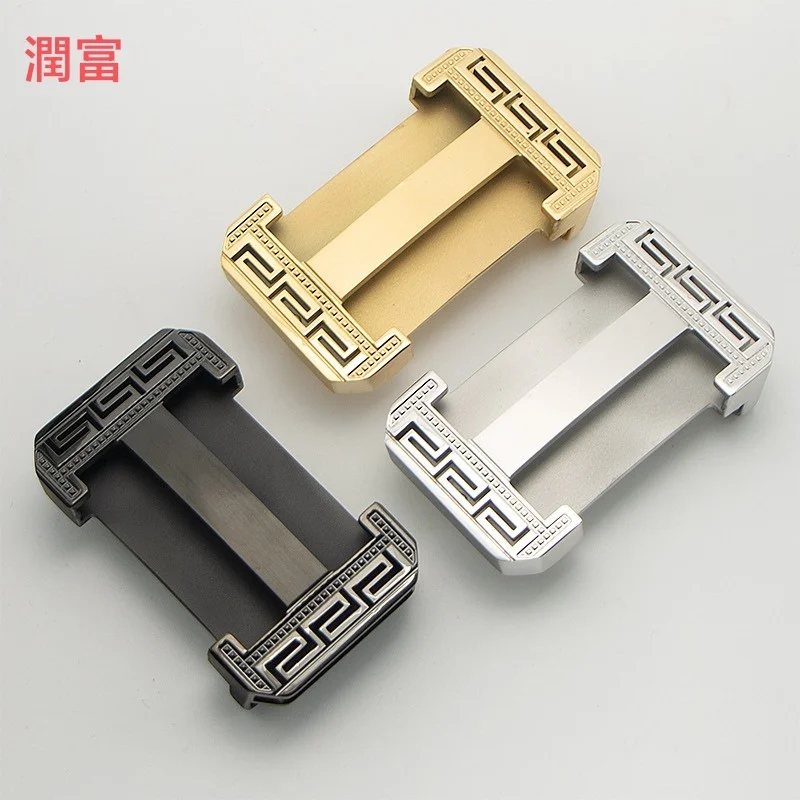 Luxury Men's Belt - Premium Stainless Steel Smooth Buckle, 3.8cm Width, High-End Dress Belt for Formal & Casual Wear - Genuine L
Luxury Men's Belt - Premium Stainless Steel Smooth Buckle, 3.8cm Width, High-End Dress Belt for Formal & Casual Wear - Genuine L