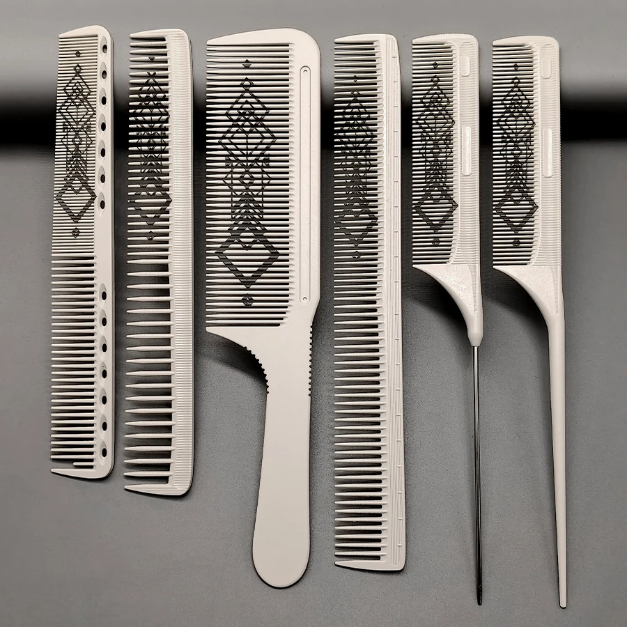 Six-Piece Comb Set, Salon-Specific Hair Cutting Comb, Hairstylist Styling Comb, Hair Entry Comb, Tail Comb, Men's Hair Comb, Women's Hair Comb, Home-Use Smoothing Comb, Flat-Top Comb
Six-Piece Comb Set, Salon-Specific Hair Cutting Comb, Hairstylist Styling Comb, Hair Entry Comb, Tail Comb, Men's Hair Comb, Women's Hair Comb, Home-Use Smoothing Comb, Flat-Top Comb