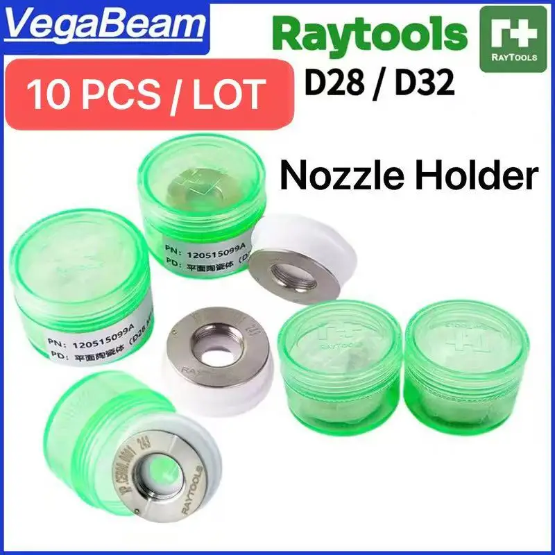 10 PCS Raytools Ceramic Holder D28 M11 D32 M14 Nozzle Holder Ring for Raytools BOCI WSX Bodor Fiber Laser Cutting head Holder
10 PCS Raytools Ceramic Holder D28 M11 D32 M14 Nozzle Holder Ring for Raytools BOCI WSX Bodor Fiber Laser Cutting head Holder
