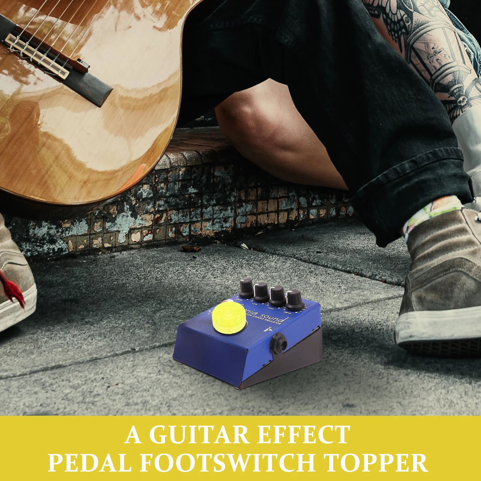 10pcs Yellow Guitar Pedal Protective Cover Durable Plastic Cap Electric Guitars Amps Effects Accessories Footswitch Topper Easy
10pcs Yellow Guitar Pedal Protective Cover Durable Plastic Cap Electric Guitars Amps Effects Accessories Footswitch Topper Easy