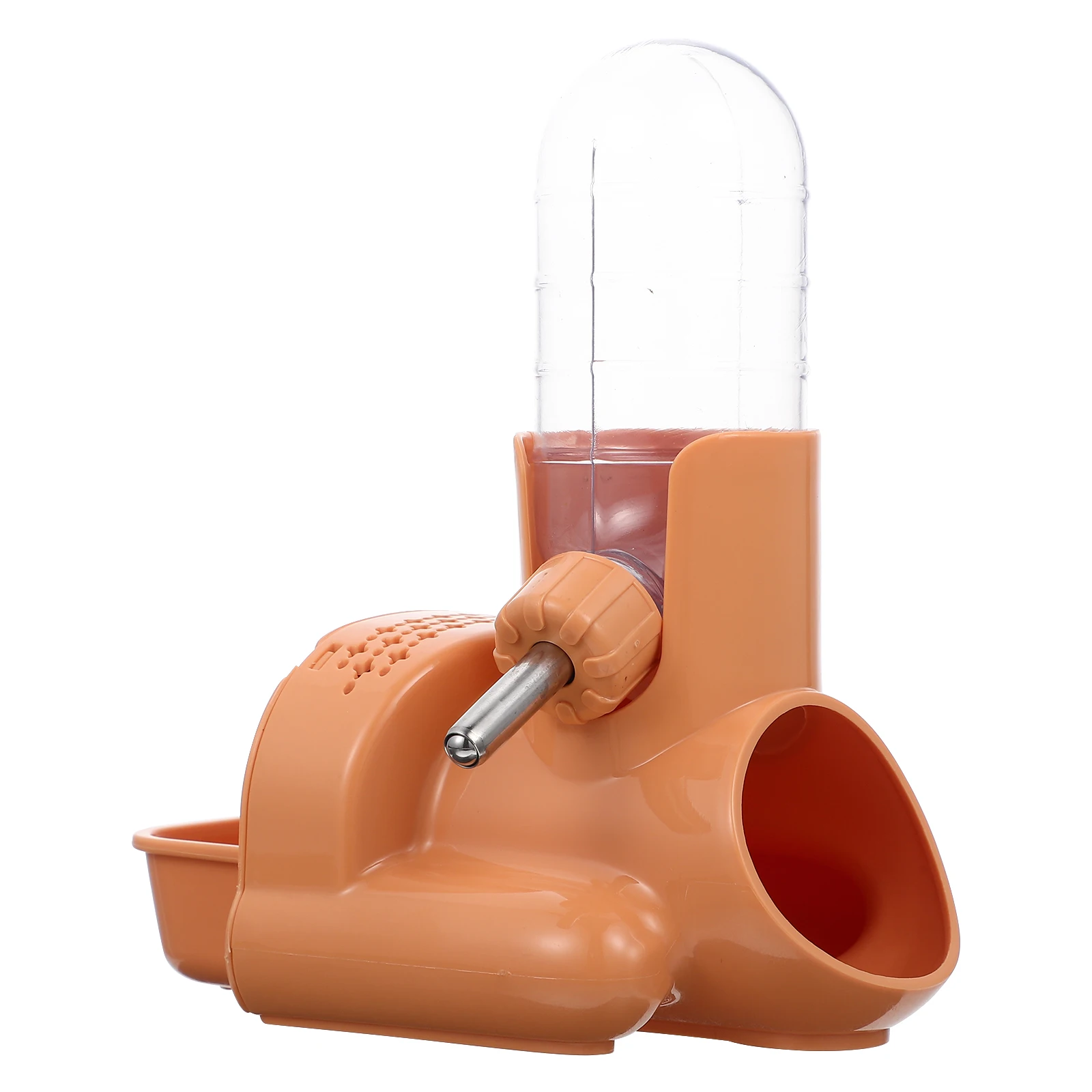 Vertical Leak-proof Hamster Waterer PP Material Orange Color Non-slip Bottom Feeder Hideout Toy Easy Pet Supplies
Vertical Leak-proof Hamster Waterer PP Material Orange Color Non-slip Bottom Feeder Hideout Toy Easy Pet Supplies