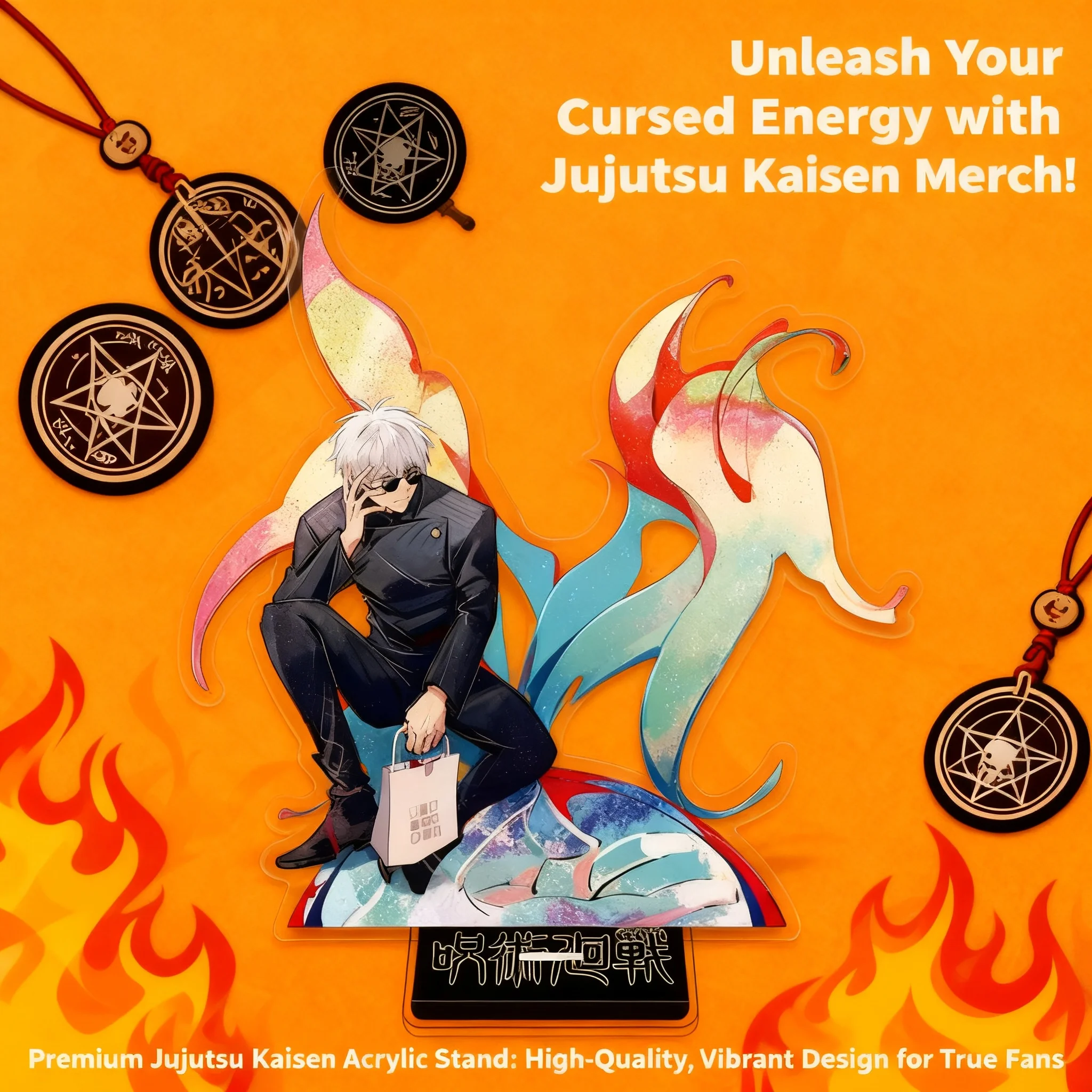 Anime Jujutsu Kaisen Acrylic Stand Figure Satoru Gojo Suguru Geto 10cm Large Desktop Display Collectible Gift Merchandise
Anime Jujutsu Kaisen Acrylic Stand Figure Satoru Gojo Suguru Geto 10cm Large Desktop Display Collectible Gift Merchandise