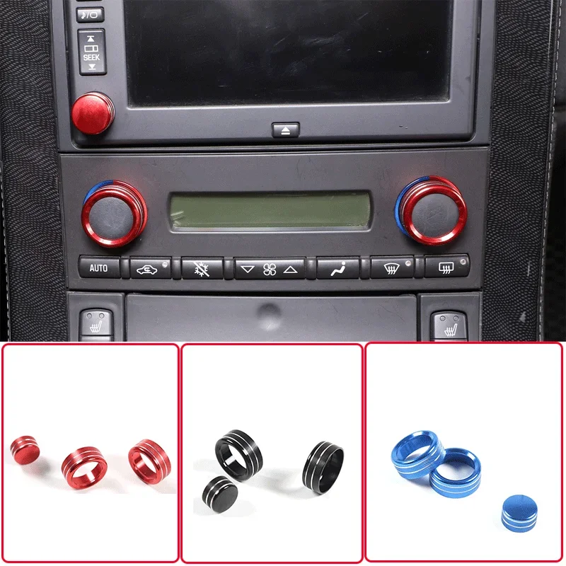 For Chevrolet Corvette C6 2005-2013 Aluminum Alloy Central Control Air Conditioning CD Volume Knob Cover Decorative Accessories
For Chevrolet Corvette C6 2005-2013 Aluminum Alloy Central Control Air Conditioning CD Volume Knob Cover Decorative Accessories