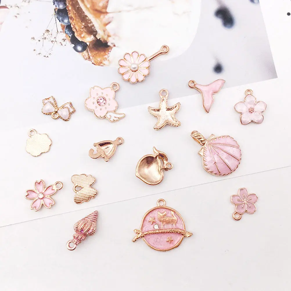 Набор из 31 шт. подвесок-шармов из цинкового сплава серии Shell для самостоятельного изготовления серег, ожерелий, браслетов, креативное украшение с эффектом капель масла
Набор из 31 шт. подвесок-шармов из цинкового сплава серии Shell для самостоятельного изготовления серег, ожерелий, браслетов, креативное украшение с эффектом капель масла