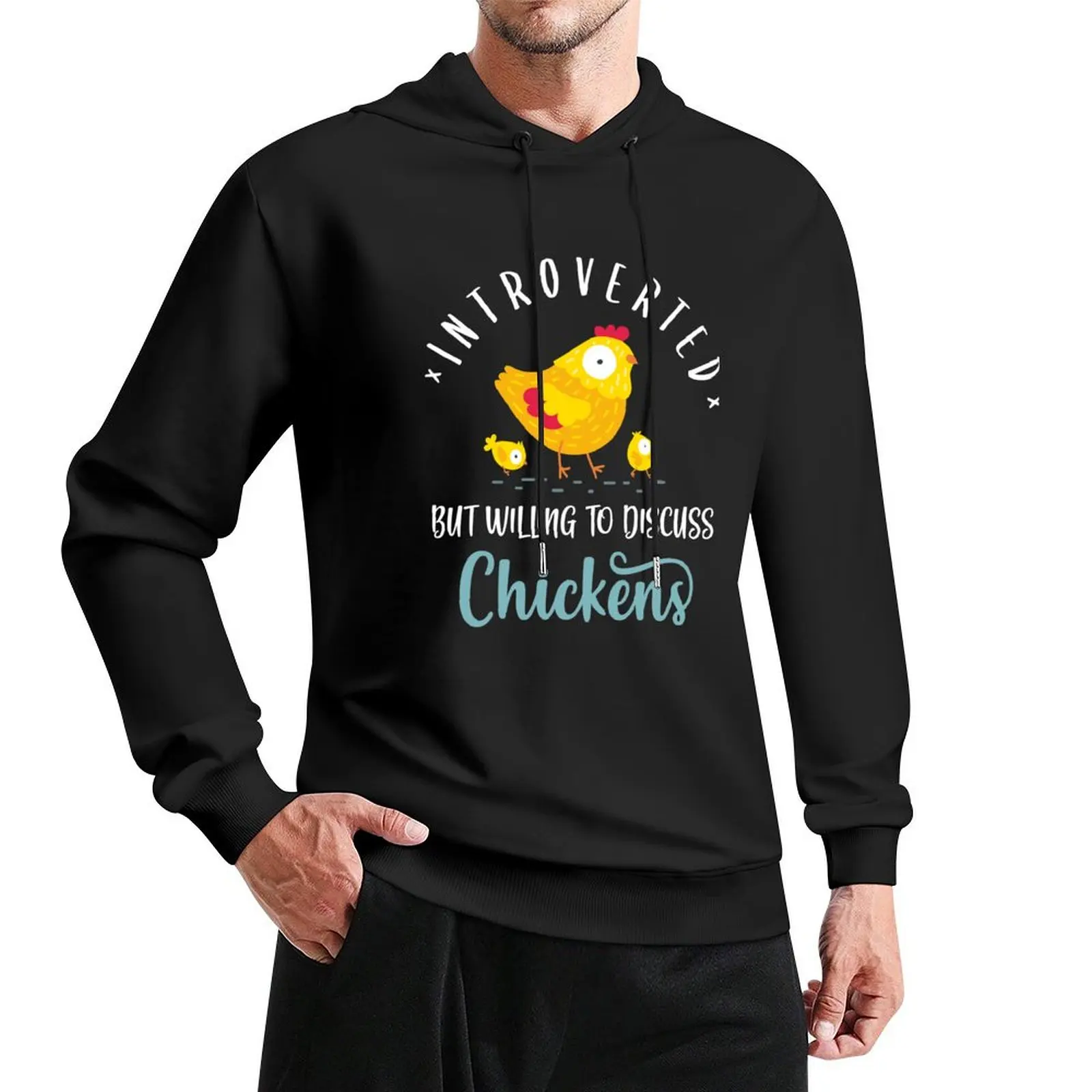 Introverted But Willing To Discuss Chickens Pullover Hoodie mens clothing mens hoodie
Introverted But Willing To Discuss Chickens Pullover Hoodie mens clothing mens hoodie
