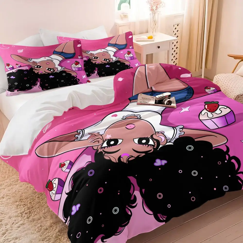 2/3Pcs Anime Girl Strawberry Cupcake Duvet Cover Set 1 Duvet Cover & 1/2 Pillowcase Aesthetic Bedding Set for Teen Girls
2/3Pcs Anime Girl Strawberry Cupcake Duvet Cover Set 1 Duvet Cover & 1/2 Pillowcase Aesthetic Bedding Set for Teen Girls