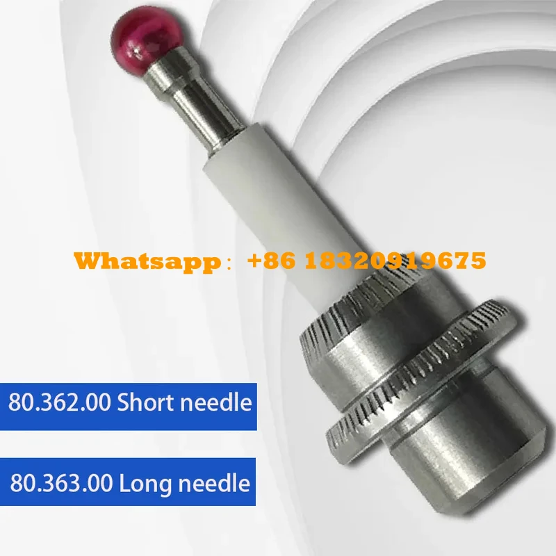 Germany CNC machine tool 3D ruby measuring needle Haimer-3D edge finder 80.362.00 ceramic ball head 4mm short needle
Germany CNC machine tool 3D ruby measuring needle Haimer-3D edge finder 80.362.00 ceramic ball head 4mm short needle