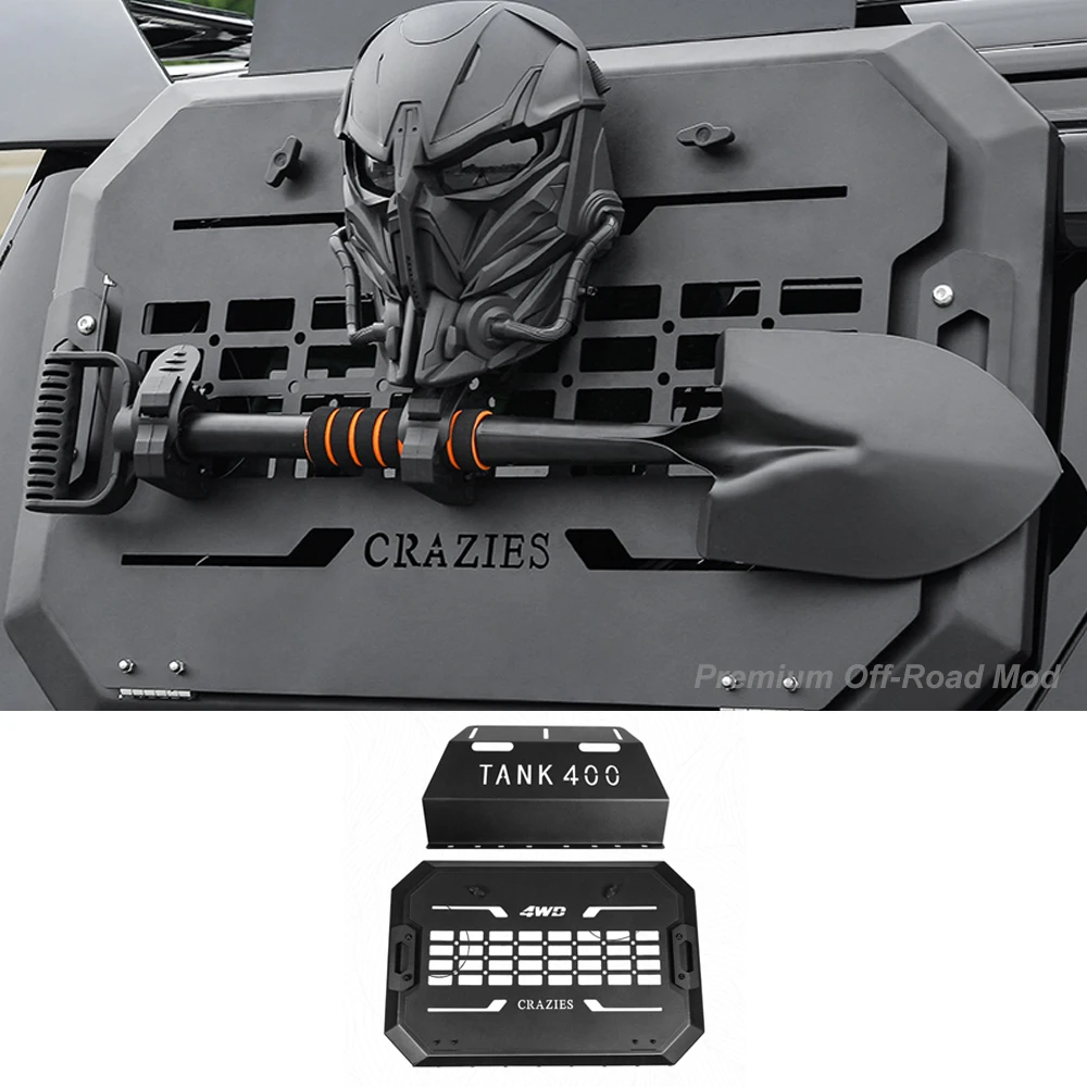 For 2023-2026 Tank 400 Hi4t/z Mecha Mesh Mask Engineer Shovel Specialized Modification Accessory Appearance Decoration
For 2023-2026 Tank 400 Hi4t/z Mecha Mesh Mask Engineer Shovel Specialized Modification Accessory Appearance Decoration