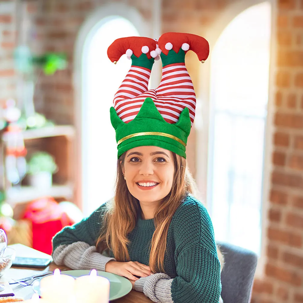Unique Christmas Hat Funny Elf Leg Shaped Xmas Party Cap Christmas Hat Decoration Party Supplies Hats Pants Hats
Unique Christmas Hat Funny Elf Leg Shaped Xmas Party Cap Christmas Hat Decoration Party Supplies Hats Pants Hats