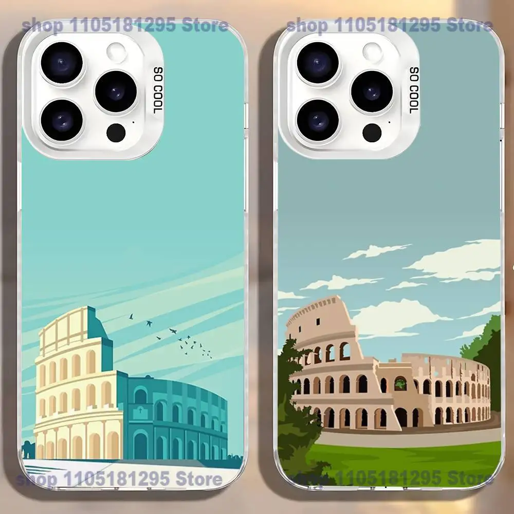Italy Rome City Travel Phone Case For iPhone17,16,15,14,13,12,11,Mini,Pro,SE,MAX,plus,White Matte Shockproof Cover
Italy Rome City Travel Phone Case For iPhone17,16,15,14,13,12,11,Mini,Pro,SE,MAX,plus,White Matte Shockproof Cover