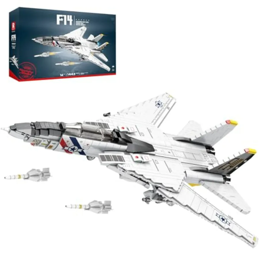 F-14 Fighter Jet Building Set for Adults 33032 Fighter Aircraft Model Kit Collectible Military Plane for HomeOffice Decor Aviat
F-14 Fighter Jet Building Set for Adults 33032 Fighter Aircraft Model Kit Collectible Military Plane for HomeOffice Decor Aviat