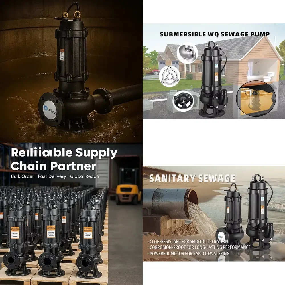 1hp Dirty Water Drainage Sump Submersible Water Pump Dirty Sewage Single Phase Dirty Water Lift Pump
1hp Dirty Water Drainage Sump Submersible Water Pump Dirty Sewage Single Phase Dirty Water Lift Pump