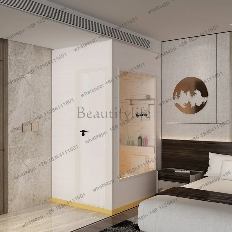 The overall bathroom is free of anti-installation and water distribution. Integrated bathroom bathroom
The overall bathroom is free of anti-installation and water distribution. Integrated bathroom bathroom