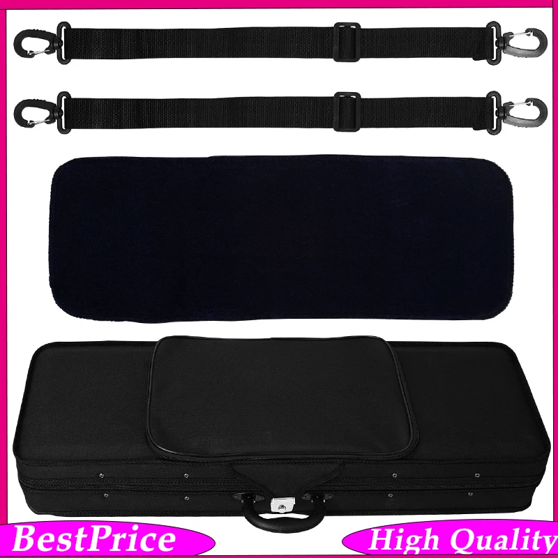Premium 4/4 Violin Square Case Built-in Hygrometer Waterproof Canvas Lightweight Backpack Humidity Monitor for Violin Care
Premium 4/4 Violin Square Case Built-in Hygrometer Waterproof Canvas Lightweight Backpack Humidity Monitor for Violin Care