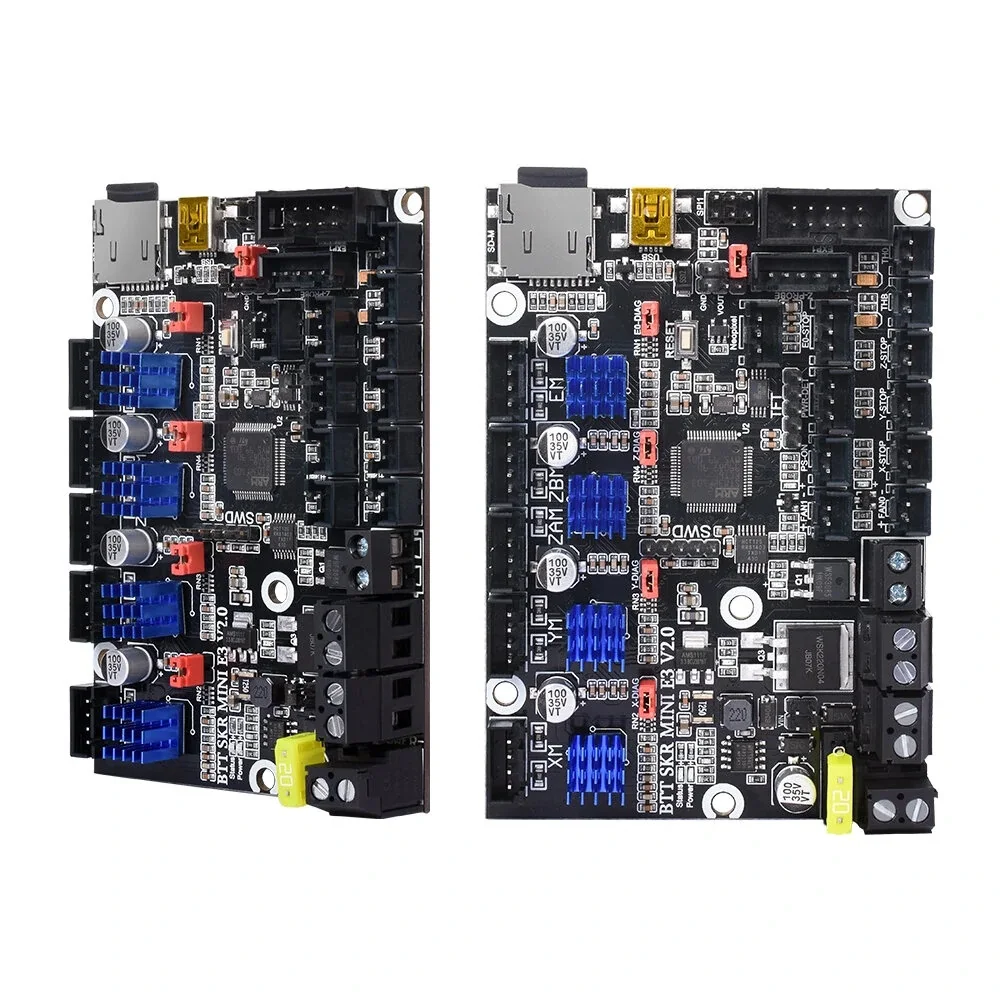 BIGTREETECH BTT SKR MINI E3 V2.0 Control Board 32bit With TMC2209 3D Printer Parts Motherboard For Ender3 Upgrade SKR V1.4 Turbo
BIGTREETECH BTT SKR MINI E3 V2.0 Control Board 32bit With TMC2209 3D Printer Parts Motherboard For Ender3 Upgrade SKR V1.4 Turbo