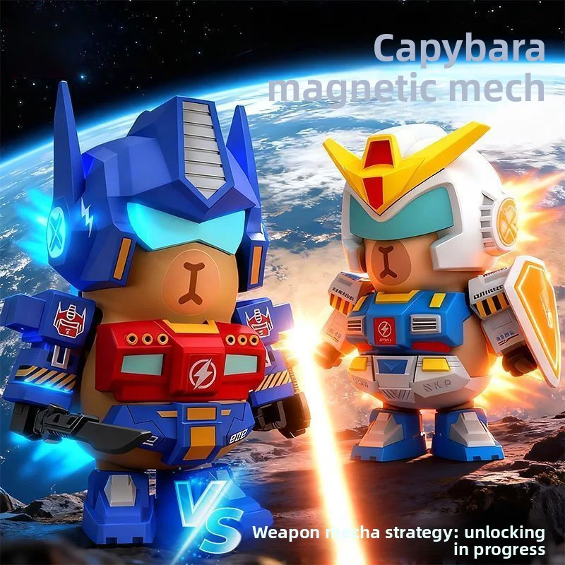 New Viral Merchandise Magnetic Toy Steel Gundam Capybara Desktop Figurine Mecha Magnetic Style Assembly Model Collector Gift
New Viral Merchandise Magnetic Toy Steel Gundam Capybara Desktop Figurine Mecha Magnetic Style Assembly Model Collector Gift