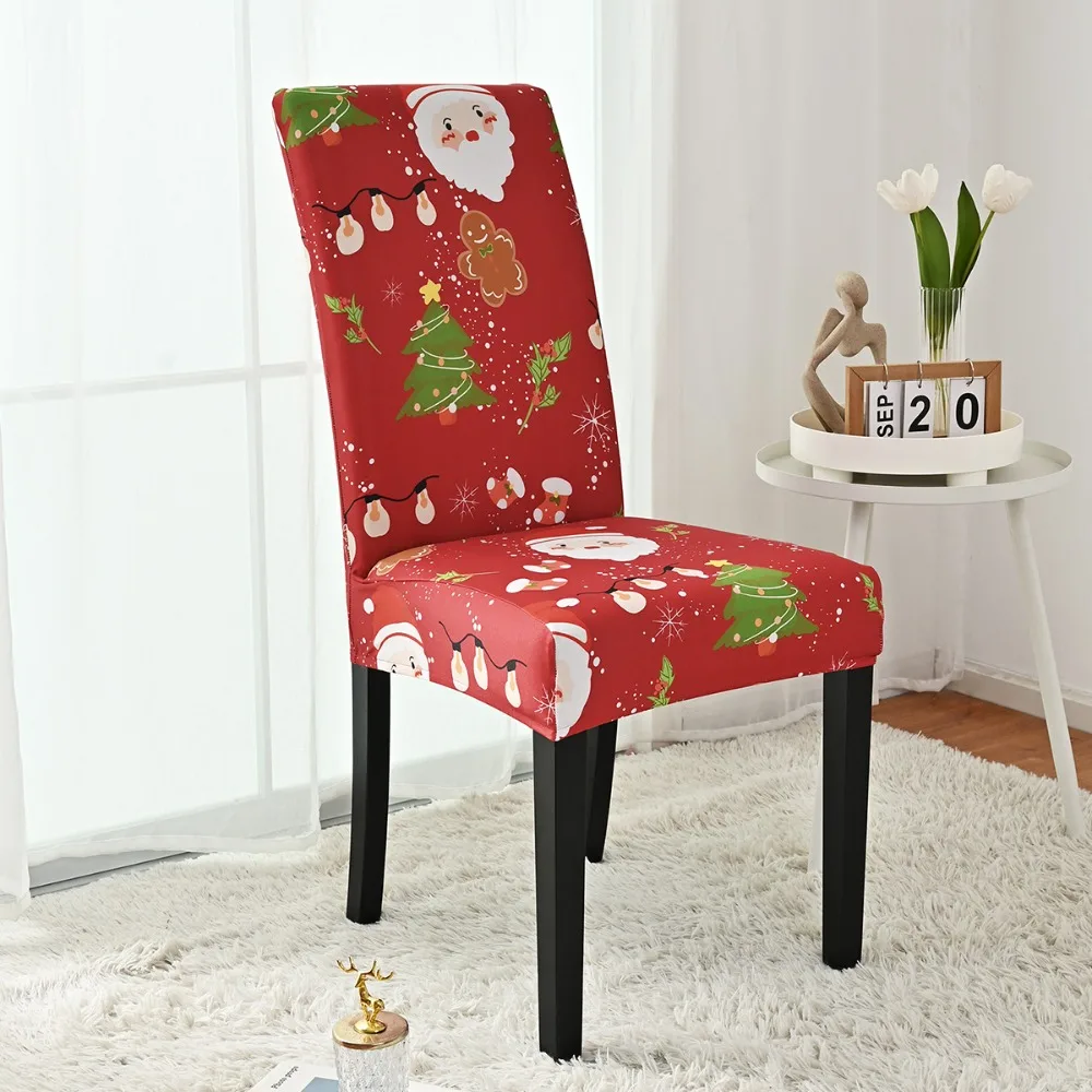 Seat Protector Christmas Chair Cover Cartoon Cute Dinner Chair Seat Cover Creative Xmas Decoration Wear for Chairs
Seat Protector Christmas Chair Cover Cartoon Cute Dinner Chair Seat Cover Creative Xmas Decoration Wear for Chairs