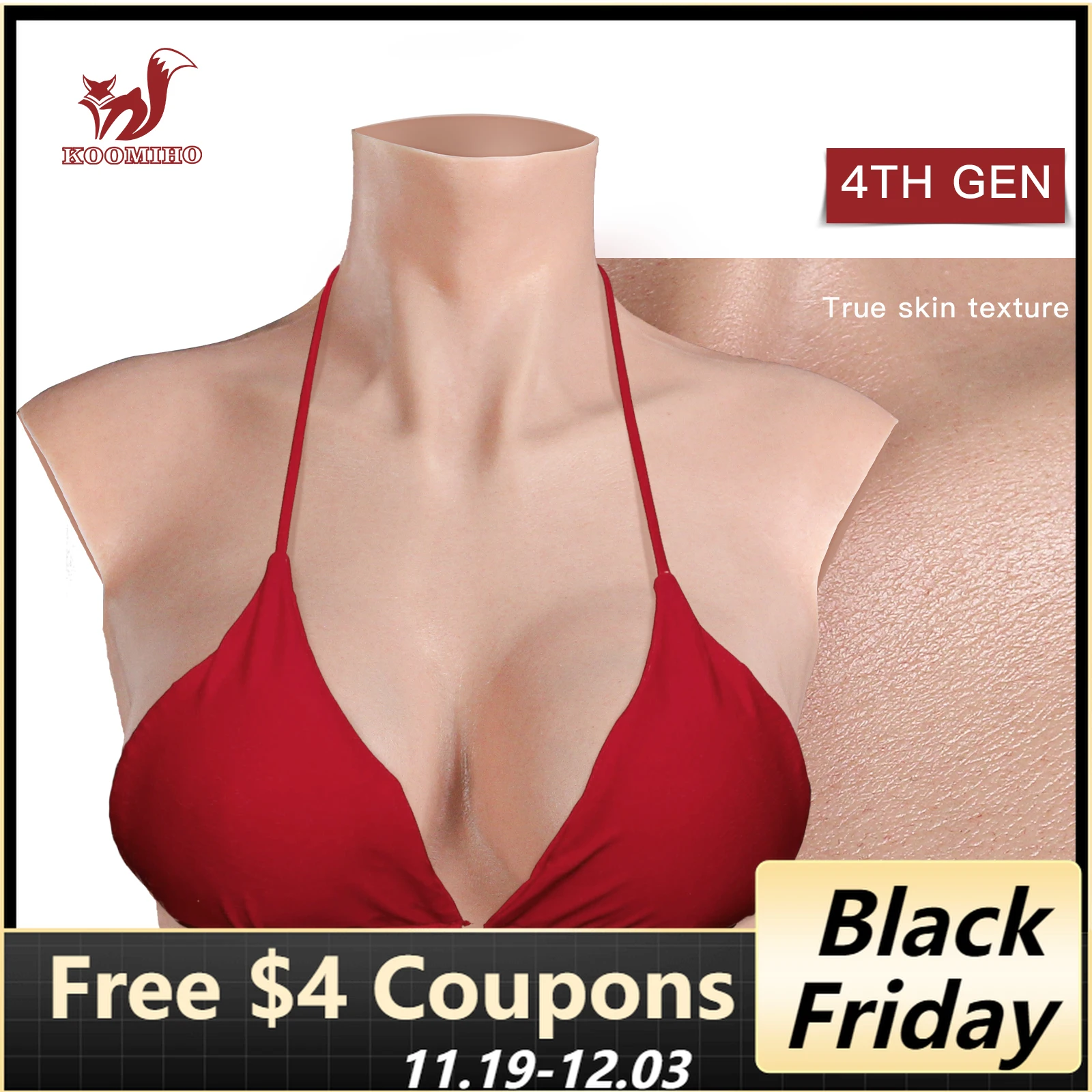 KOOMIHO 4TH GEN Realistic Silicone Breast Forms Crossdresser A/B/C/D/E/G Cup Fake Boobs Drag Queen Shemale Transgender Cosplay
KOOMIHO 4TH GEN Realistic Silicone Breast Forms Crossdresser A/B/C/D/E/G Cup Fake Boobs Drag Queen Shemale Transgender Cosplay