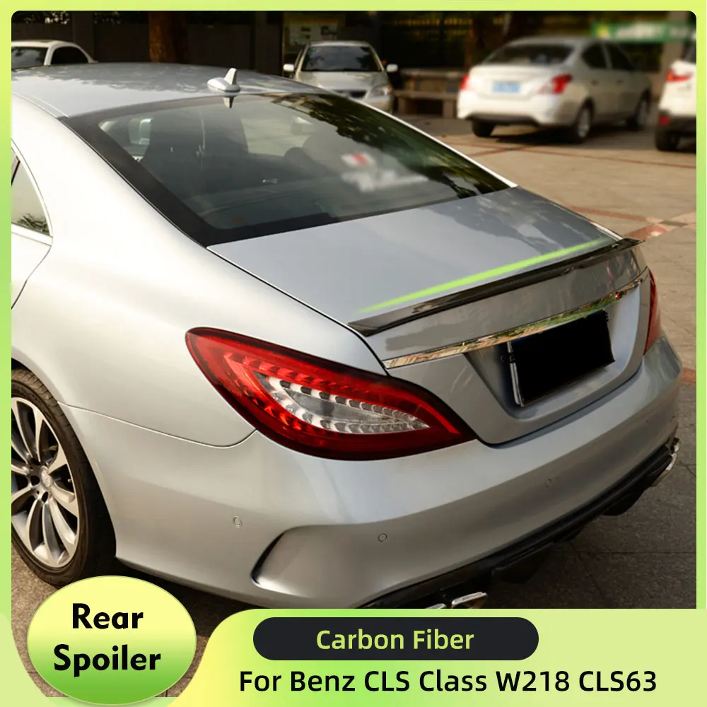 Carbon Fiber Car Rear Trunk Spoiler Boot Lip Wing for Mercedes-Benz CLS Class W218 Base Sport CLS63 AMG 2012-2018 Rear Tail Lip
Carbon Fiber Car Rear Trunk Spoiler Boot Lip Wing for Mercedes-Benz CLS Class W218 Base Sport CLS63 AMG 2012-2018 Rear Tail Lip
