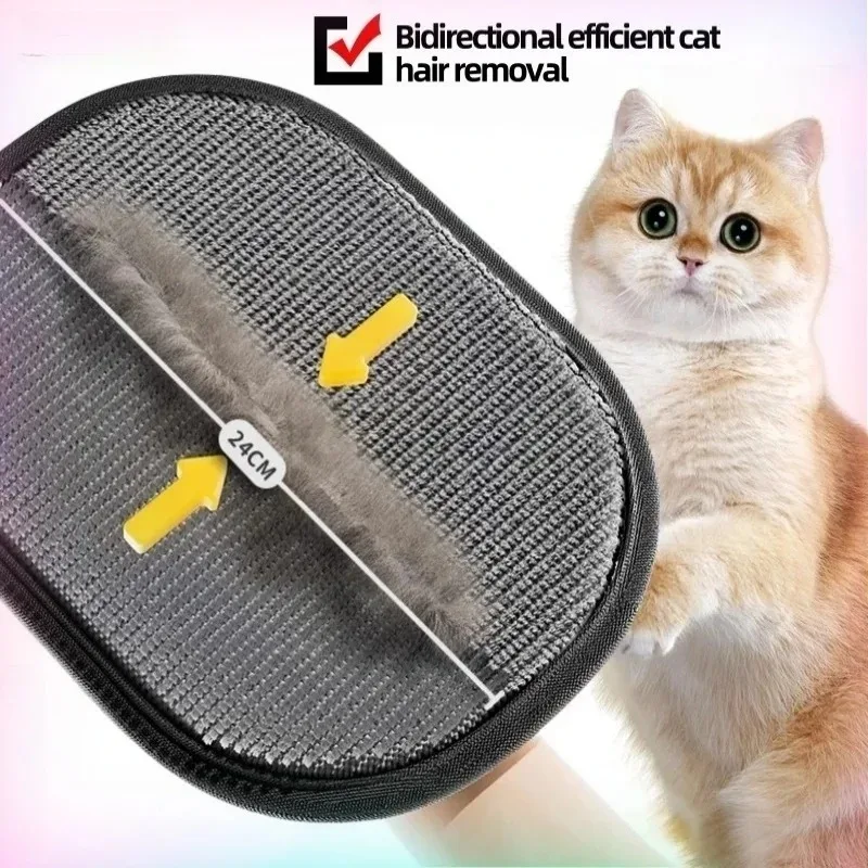 Washable Pet Hair Remover Gloves, Cat and Dog Grooming Mitts for Shedding, Reusable Electrostatic Dusting Brush, Fur Cleaner for
Washable Pet Hair Remover Gloves, Cat and Dog Grooming Mitts for Shedding, Reusable Electrostatic Dusting Brush, Fur Cleaner for