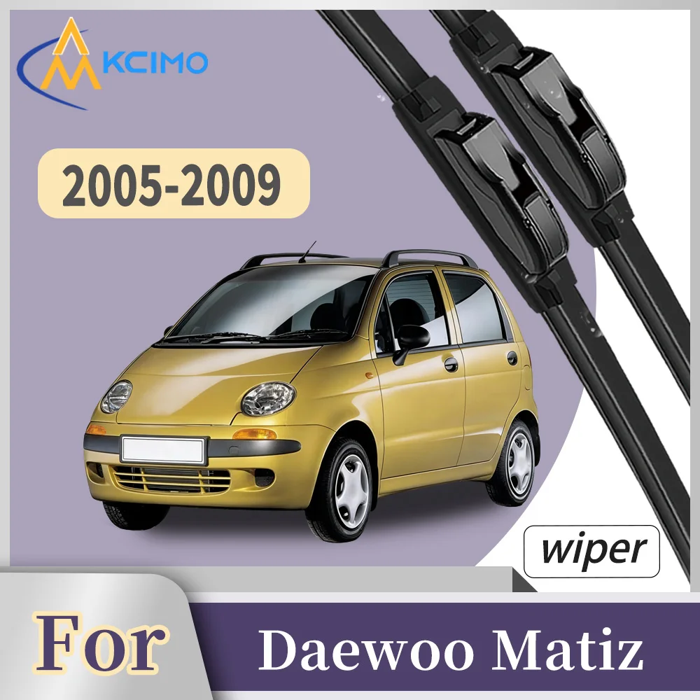 Premium Rubber Front Windscreen Wiper Blades For Daewoo Matiz Classic M200 M250 2005-2009 Wiping Waterproof Windshield Kit 2Pcs
Premium Rubber Front Windscreen Wiper Blades For Daewoo Matiz Classic M200 M250 2005-2009 Wiping Waterproof Windshield Kit 2Pcs