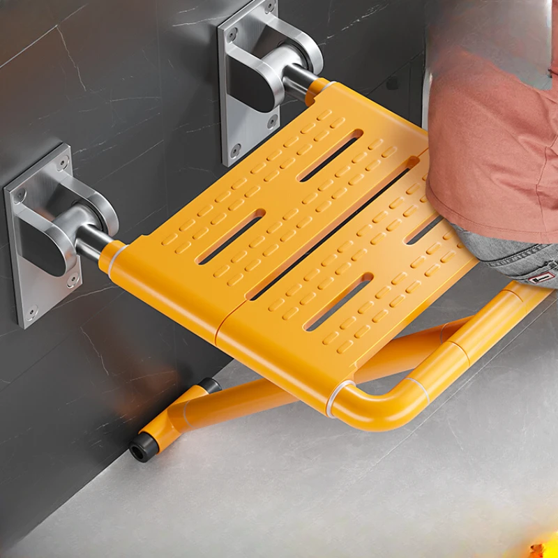Bathroom folding stool shower seat wall-mounted anti-slip bathroom toilet for the elderly The elderly take a bath and sit on
Bathroom folding stool shower seat wall-mounted anti-slip bathroom toilet for the elderly The elderly take a bath and sit on