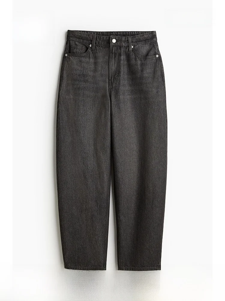 High Waist Loose Fit Lantern Leg Jeans Women's Summer Denim Pants Long Cotton Trousers H&M 1229032 Fashion Ladies' Jeans
High Waist Loose Fit Lantern Leg Jeans Women's Summer Denim Pants Long Cotton Trousers H&M 1229032 Fashion Ladies' Jeans