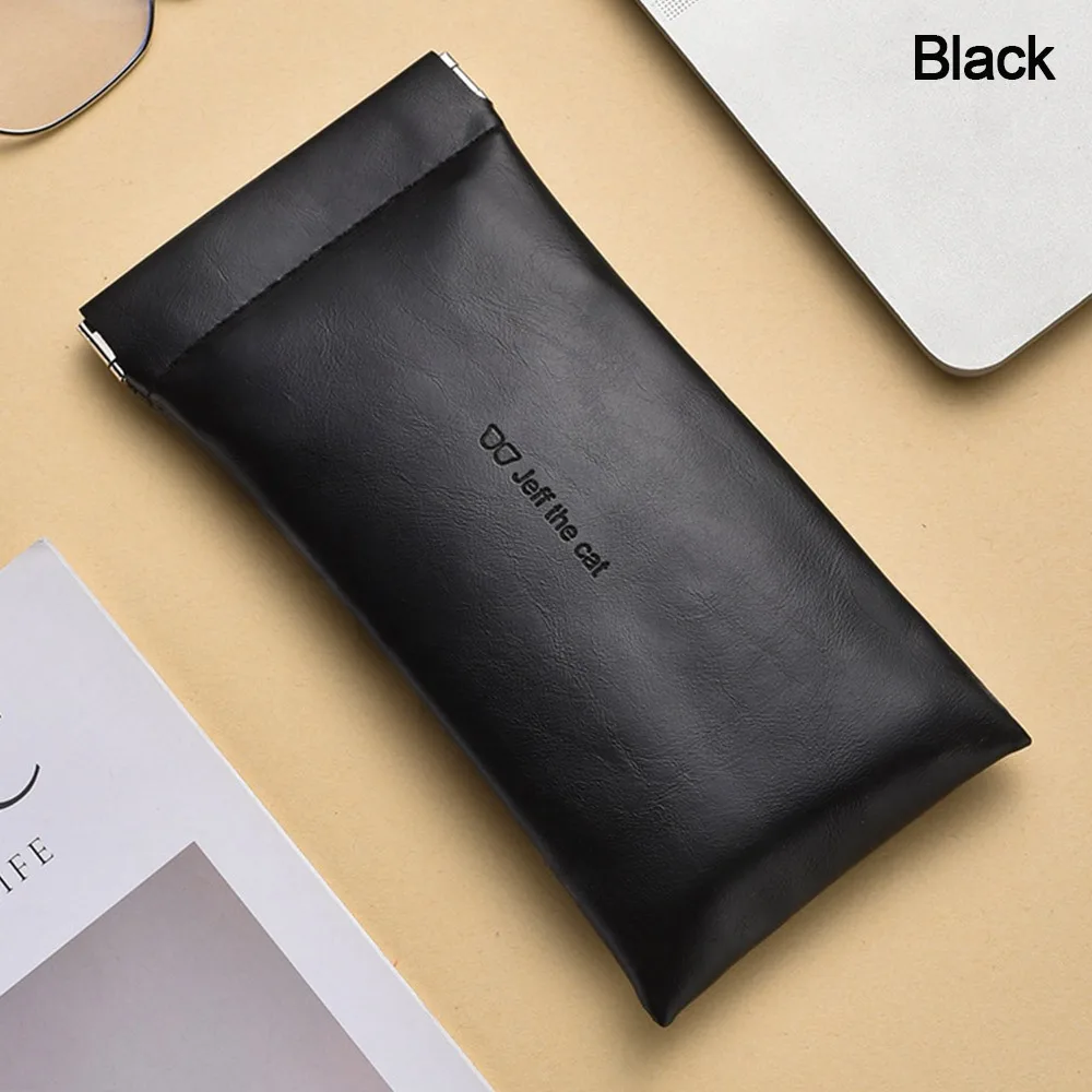 New PU Sun Glasses Pouch Simple Solid Eyewear Storage Bags Soft Leather Eyewear Accessories Waterproof Bag Case
New PU Sun Glasses Pouch Simple Solid Eyewear Storage Bags Soft Leather Eyewear Accessories Waterproof Bag Case