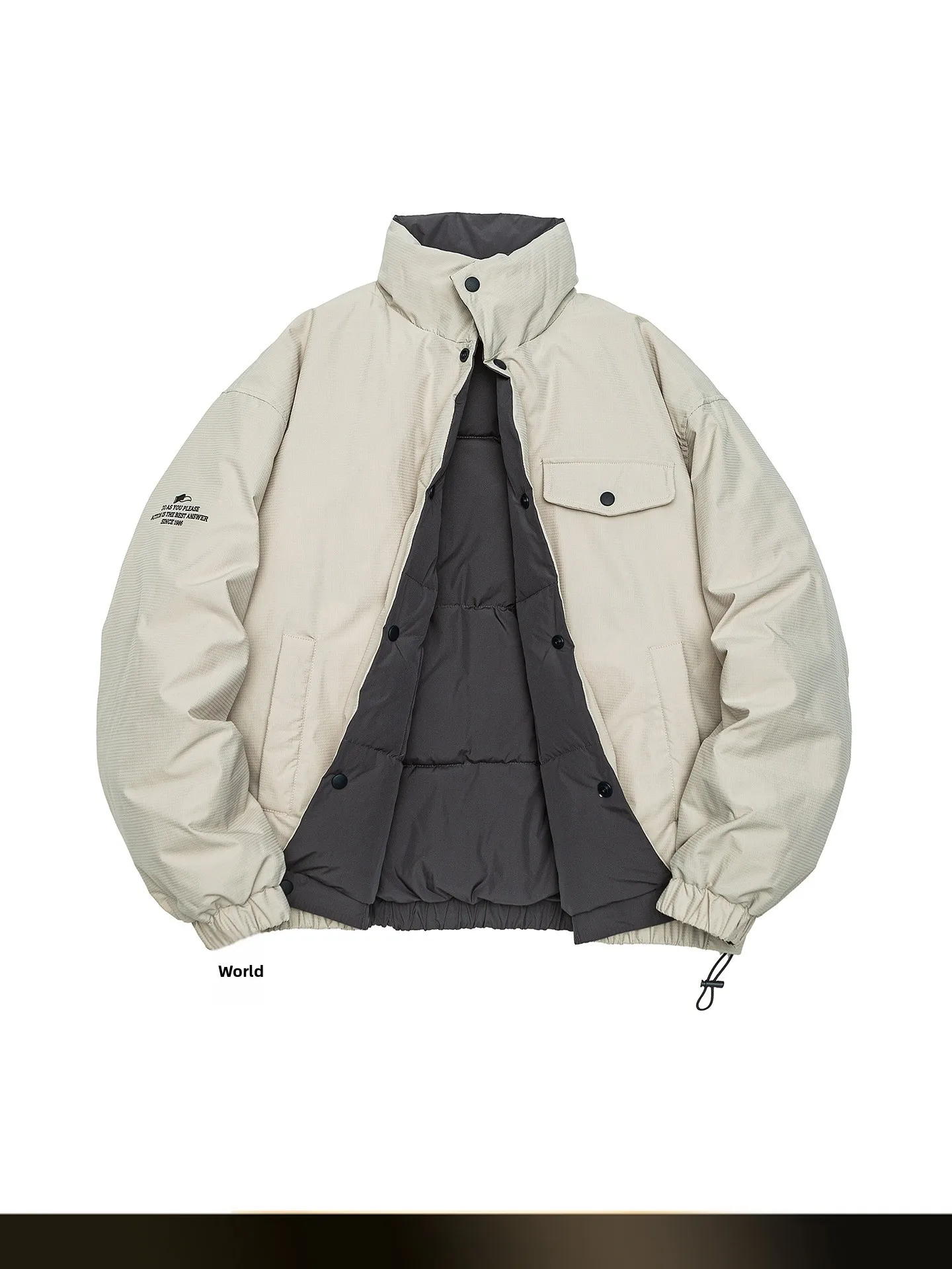 Nted American Retro Double-Sided Wearable Thiened Cotton Jaet Men's Winter Loose Couple Warm Cotton Outerwear Coat
Nted American Retro Double-Sided Wearable Thiened Cotton Jaet Men's Winter Loose Couple Warm Cotton Outerwear Coat