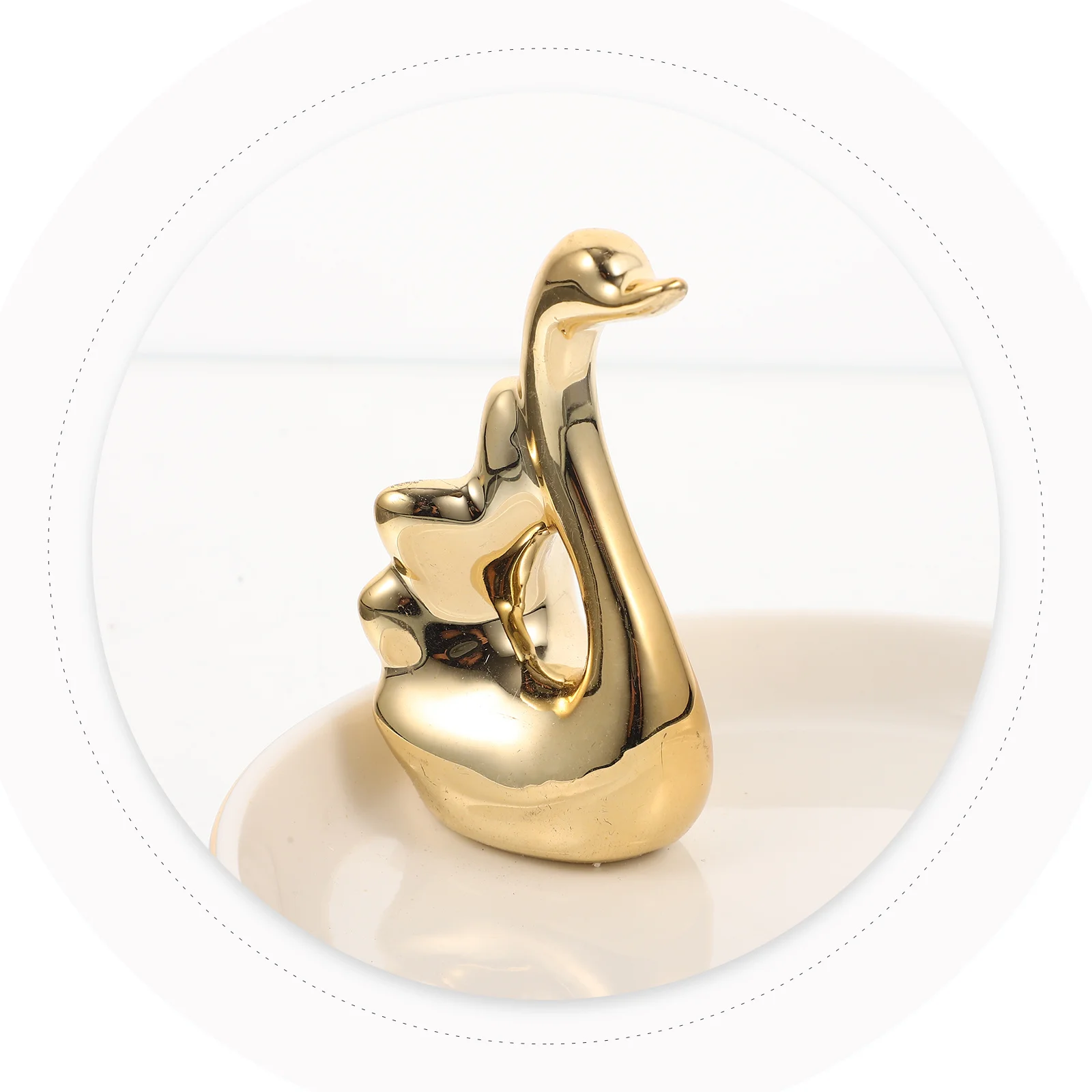 Swan Decor Ceramic Jewelry Storage Tray Jewelry Dish Plate Desktop Organizer Ring Earring Holder Decorative Tray
Swan Decor Ceramic Jewelry Storage Tray Jewelry Dish Plate Desktop Organizer Ring Earring Holder Decorative Tray