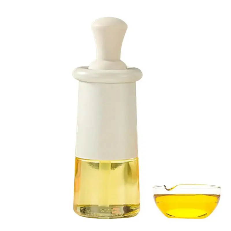 Oil Bottle With Brush Glass 300ml Oil Dispenser With Silicone Brush 2 In 1 Heat Resistant Cooking Tool Food-Grade Kitchen
Oil Bottle With Brush Glass 300ml Oil Dispenser With Silicone Brush 2 In 1 Heat Resistant Cooking Tool Food-Grade Kitchen