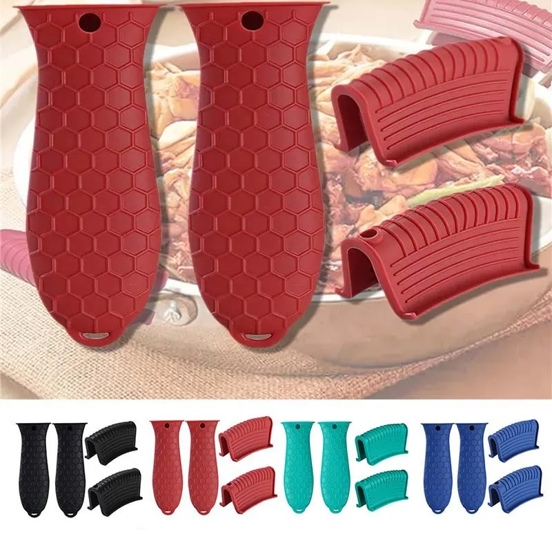 4pcs Silicone Pot Handle Cover Thickened Heat-resistant Pot Handle Anti-scald and Non-slip Soft Handle Cover
4pcs Silicone Pot Handle Cover Thickened Heat-resistant Pot Handle Anti-scald and Non-slip Soft Handle Cover