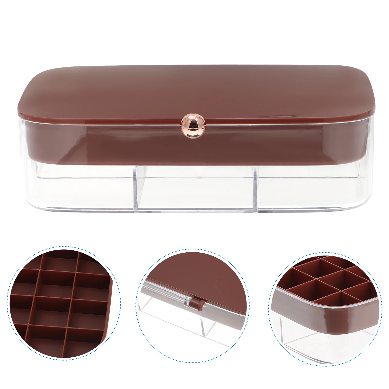 Lightweight Travel Jewelry Organizer Case Portable Earring Holder Box for Necklaces Rings Studs No Deforming Structure Compact
Lightweight Travel Jewelry Organizer Case Portable Earring Holder Box for Necklaces Rings Studs No Deforming Structure Compact