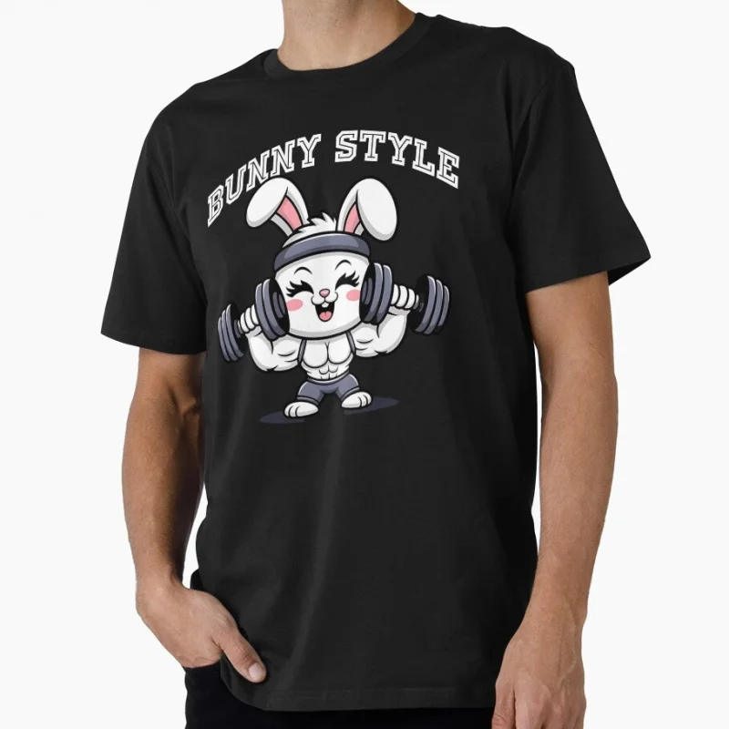 Bunny Style – Funny Rabbit Gym Workout Design Gift t shirt Men's 100% cotton Short Sleeve Graphic Clothes All size tops S-6XL
Bunny Style – Funny Rabbit Gym Workout Design Gift t shirt Men's 100% cotton Short Sleeve Graphic Clothes All size tops S-6XL