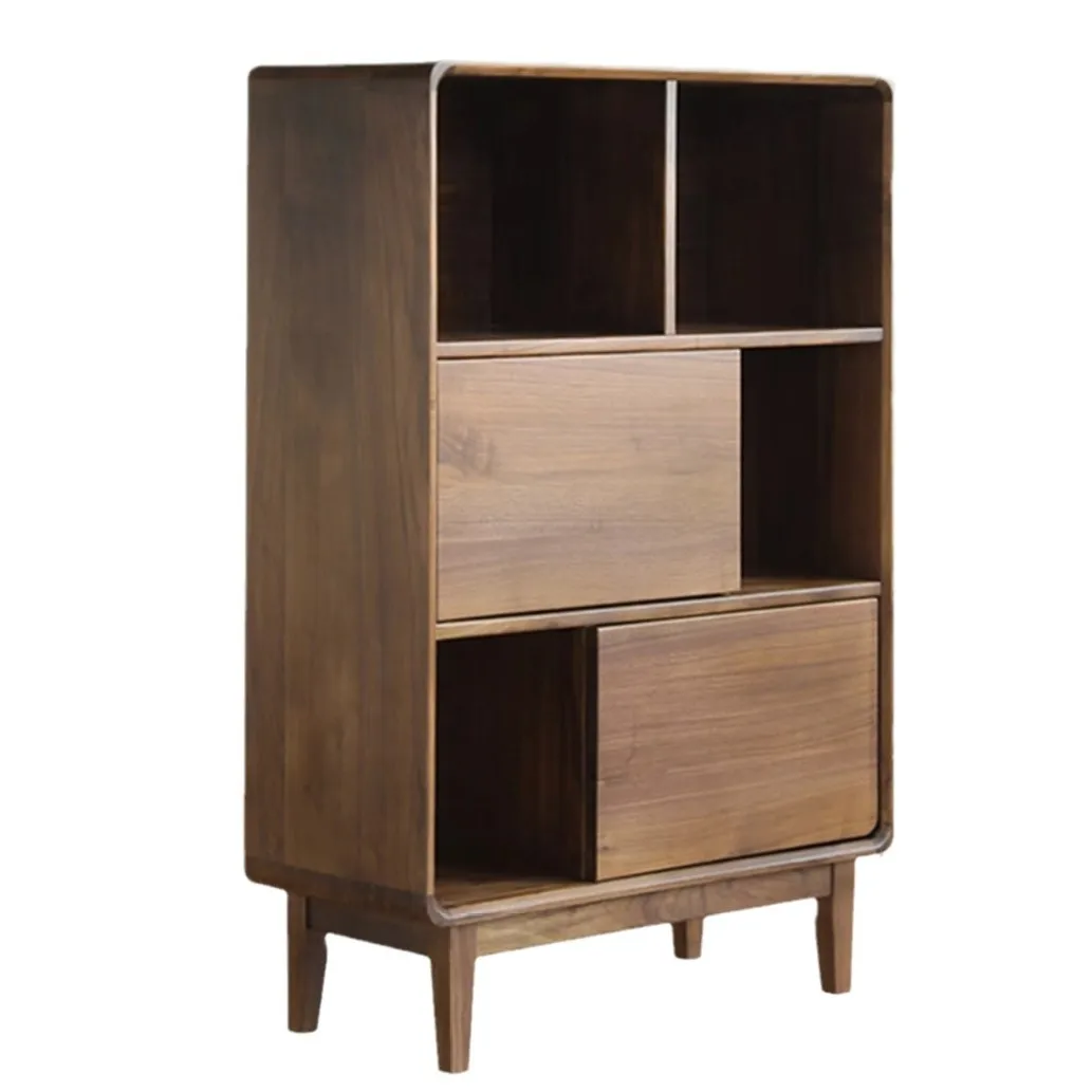 #North American Black Walnut Solid Wood Floor-standing Bookcase & Bookshelf with Doors and Back Panel Home Furniture
#North American Black Walnut Solid Wood Floor-standing Bookcase & Bookshelf with Doors and Back Panel Home Furniture