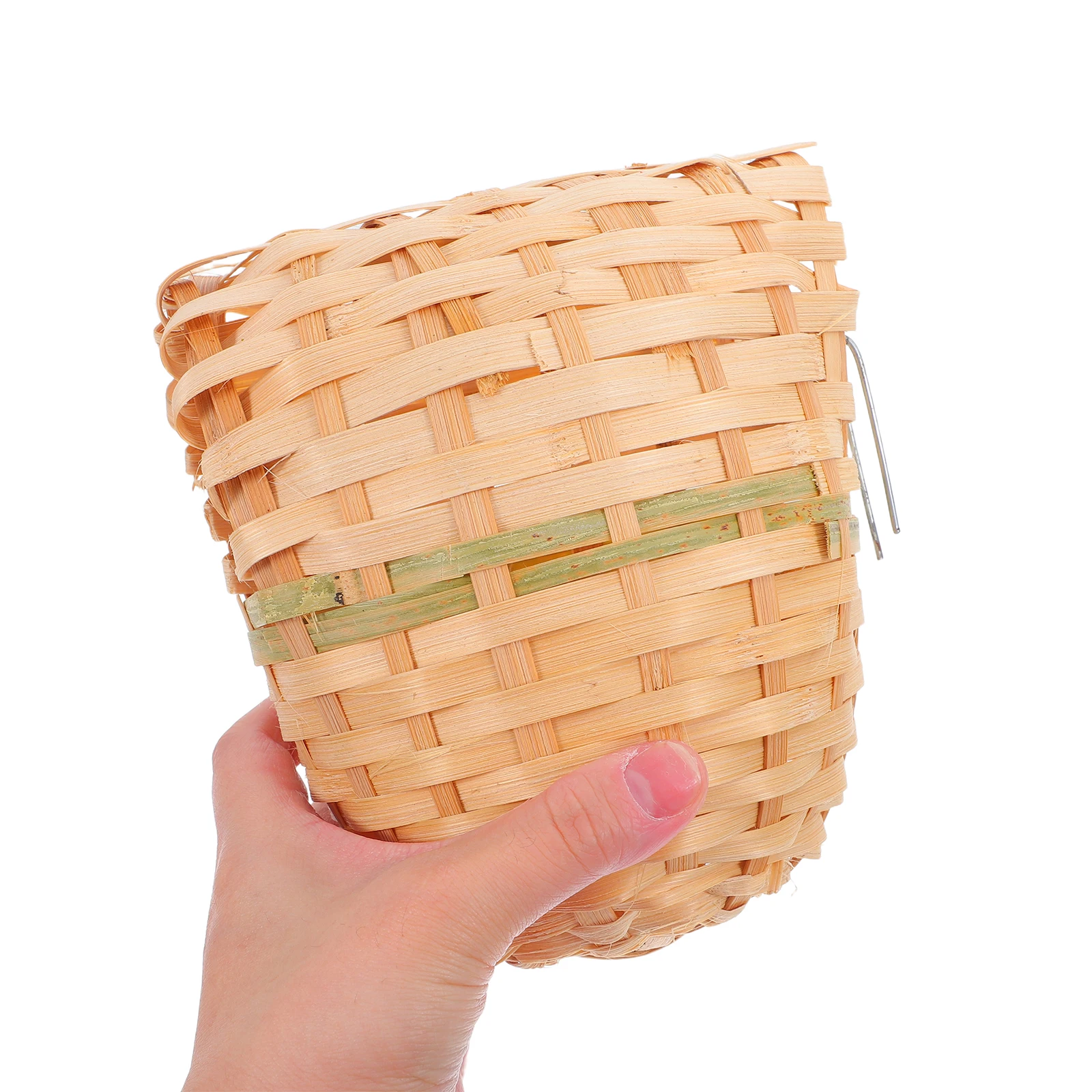 Bamboo Bird Nest Handwoven Crafts Durable Eco Friendly Outdoor Garden Decor Rustic Style Reusable Attracts Small Birds Perfect
Bamboo Bird Nest Handwoven Crafts Durable Eco Friendly Outdoor Garden Decor Rustic Style Reusable Attracts Small Birds Perfect