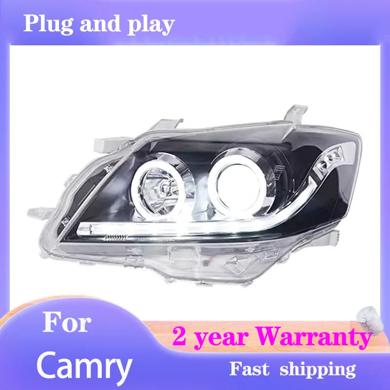 Стайлинг автомобиля для Toyota Camry, фара 2009-2011, головной светильник Camry DRL, указатель поворота, линза проектора ближнего и дальнего света
Стайлинг автомобиля для Toyota Camry, фара 2009-2011, головной светильник Camry DRL, указатель поворота, линза проектора ближнего и дальнего света