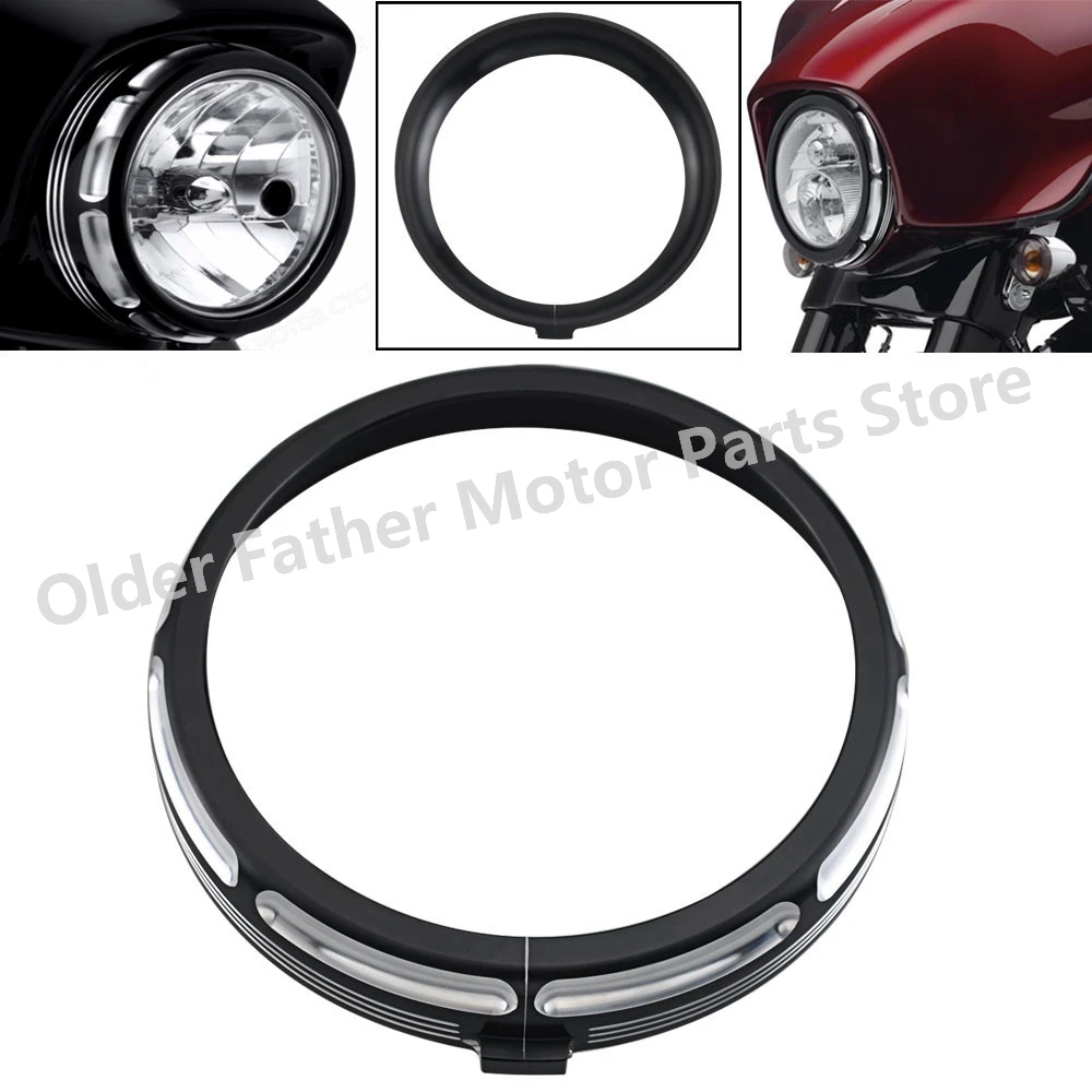 Motorcycle Accessories Black 7" Headlight Decorative Cover Trim Ring For Harley Davidson Electra Glide Street Glide Road King
Motorcycle Accessories Black 7" Headlight Decorative Cover Trim Ring For Harley Davidson Electra Glide Street Glide Road King